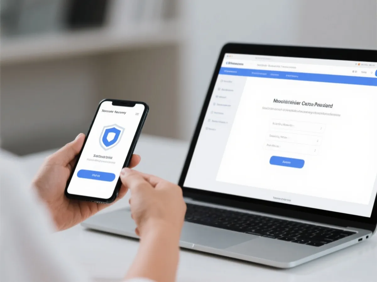 访问前检查官方入口的示意图